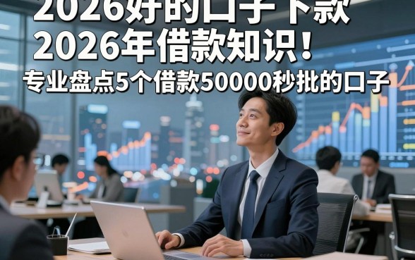 2026好的口子下款2026年借款知识！专业盘点5个借款50000秒批的口子