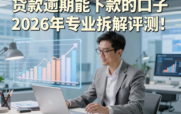 贷款逾期能下款的口子2026年专业拆解评测！顺道介绍这五个借款必下款的口子