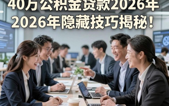 40万公积金贷款2026年2026年隐藏技巧揭秘！本篇说明五个40万借钱2026年必下app