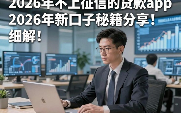 2026年不上征信的贷款app2026年新口子秘籍分享！细解​这五个2026网贷最容易通过