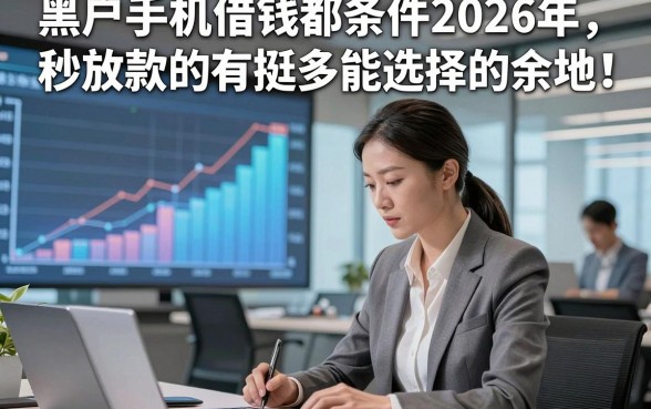 黑户手机借钱都条件2026年秒放款的有挺多能选择的余地！，本文为您精心整合这5个借钱口子！