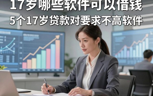 17岁哪些软件可以借钱，带您阐释5个17岁贷款对要求不高软件