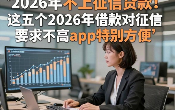 2026年不上征信贷款！这五个2026年借款对征信要求不高app特别方便
