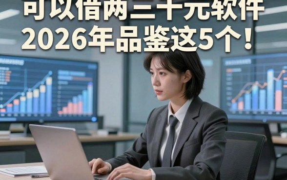 可以借两三千元软件2026年品鉴这5个！本篇为您隆重点评！