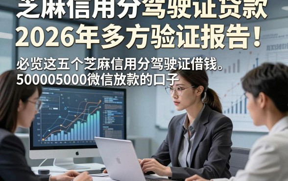 芝麻信用分驾驶证贷款2026年多方验证报告！必览这五个芝麻信用分驾驶证借钱50000微信放款的口子