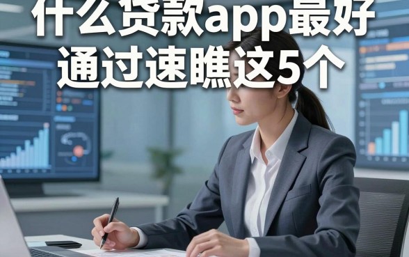 什么贷款app最好通过速瞧这5个，本文为您深度展示！