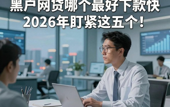 黑户网贷哪个最好下款快2026年盯紧这五个！本文为您详细揭示！