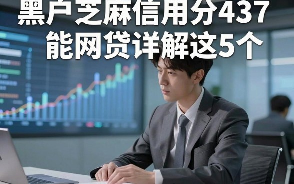 黑户芝麻信用分437能网贷详解这5个，本文为您深度呈现！