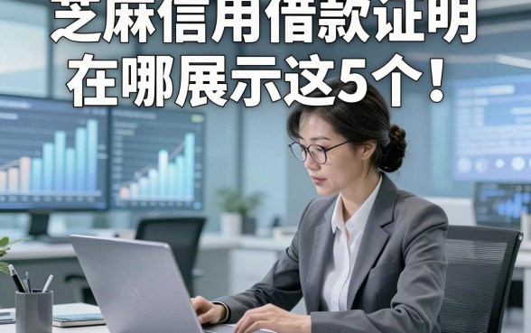 芝麻信用借款证明在哪展示这5个！本篇为您全面解说！