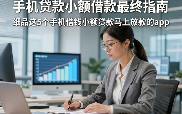 手机贷款小额借款最终指南，细品这5个手机借钱小额贷款马上放款的app