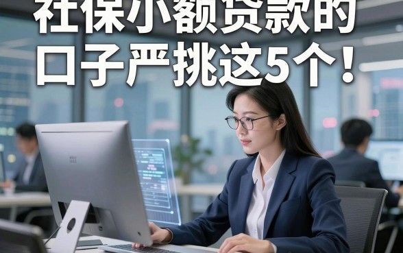 社保小额贷款的口子严挑这5个！本文为您全面诠释！