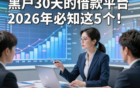 黑户30天的借款平台2026年必知​这5个！本篇为您深度讲述！