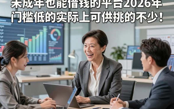 未成年也能借钱的平台2026年门槛低的实际上可供挑的不少！，本篇为您详细汇聚这五个借款口子！