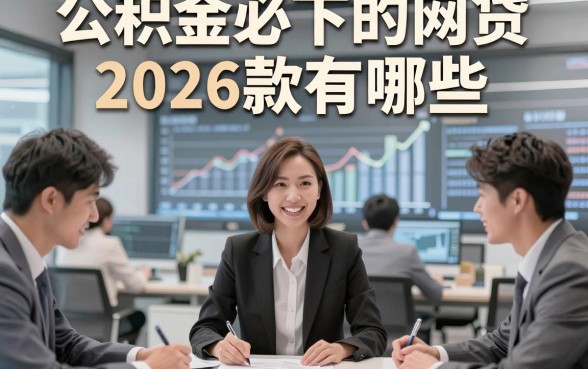 公积金必下的网贷2026款有哪些，2026年这几家公积金对要求不高的借钱微信放款app实用不花哨