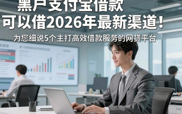 黑户支付宝借款可以借2026年最新渠道！为您细说5个主打高效借款服务的网贷平台