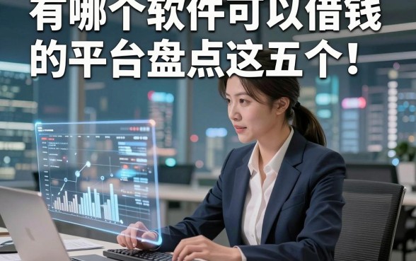 有哪个软件可以借钱的平台盘点这五个！本篇为您全面研讨！
