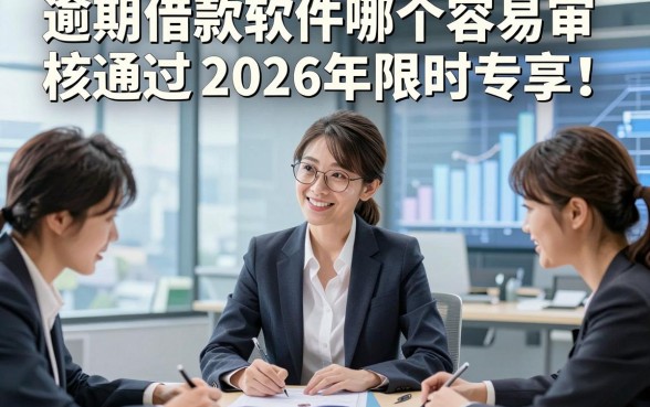 逾期借款软件哪个容易审核通过2026年限时专享！为您解答5个逾期贷款对审核要求不高自动放款的平台