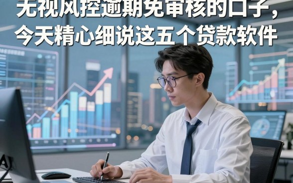 无视风控逾期免审核的口子，今天精心细说这五个贷款软件！