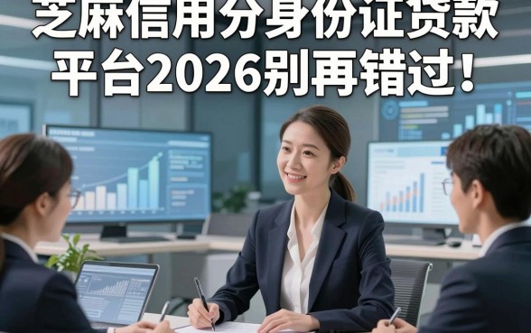 芝麻信用分身份证贷款平台2026别再错过！本文梳理5个贴合周转需求的网贷平台