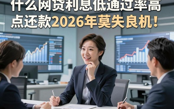 什么网贷利息低通过率高点还款2026年莫失良机！为您评述五个低息贷款秒过5000元口子