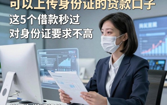 可以上传身份证的贷款口子，这5个借款秒过 对身份证要求不高 的平台挺顺畅的