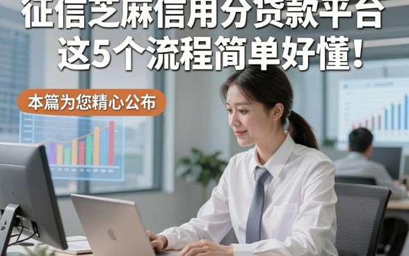 征信芝麻信用分贷款平台这5个流程简单好懂！本篇为您精心公布！