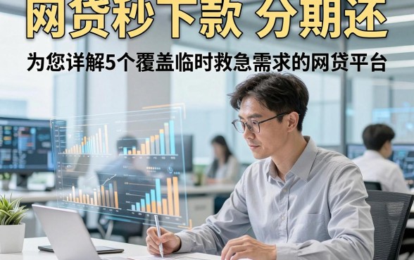 网贷秒下款 分期还，为您详解5个覆盖临时救急需求的网贷平台