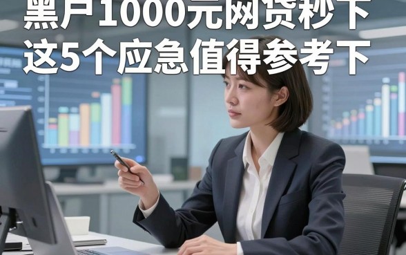 黑户1000元网贷秒下这5个应急值得参考下，本篇为您详细公开！