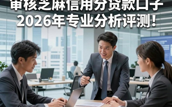审核芝麻信用分贷款口子2026年专业分析评测！本篇归纳5个覆盖临时用钱场景的优质平台
