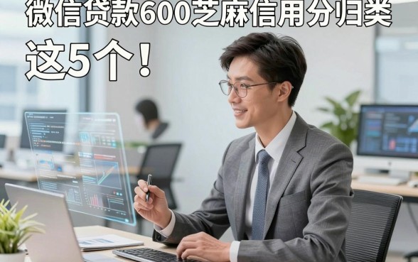 微信贷款600芝麻信用分归类​这5个！本篇为您深度公布！