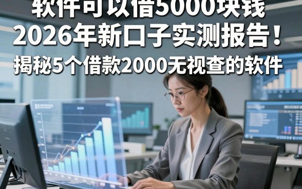 软件可以借5000块钱2026年新口子实测报告！揭秘5个借款2000无视查的软件