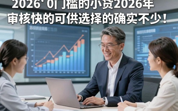 2026　0门槛的小贷2026年审核快的可供选择的确实不少！，本文全面枚举这五个贷款平台！