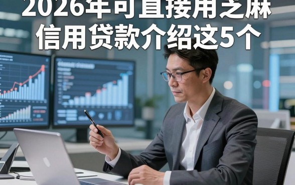 2026年可直接用芝麻信用贷款介绍这5个，本篇为您细致列出！