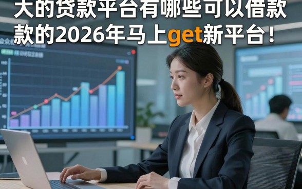 大的贷款平台有哪些可以借款的2026年马上get新平台‌！权威融合5个大的网贷对征信要求不高口子