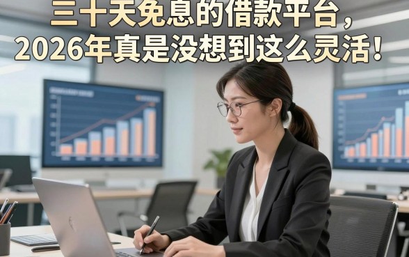 三十天免息的借款平台2026年真是没想到这么灵活！归总​5个三十天免息贷款秒过对资质要求不高软件