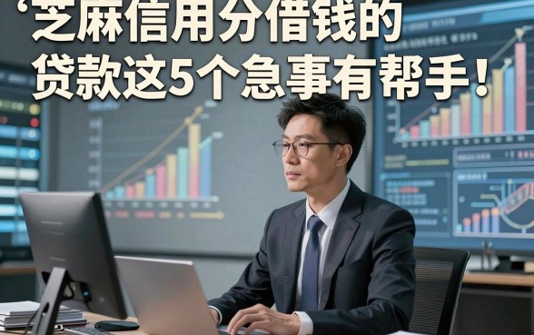 芝麻信用分借钱的贷款这5个急事有帮手！本篇为您详细搜罗！
