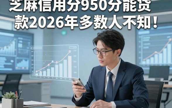 芝麻信用分950分能贷款2026年多数人不知！归纳​5个芝麻信用分950分能借款的口子