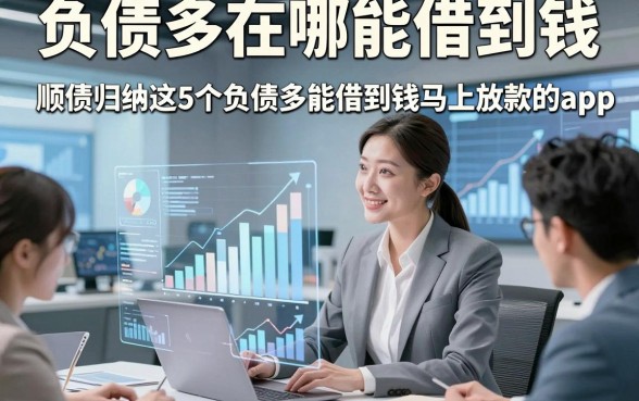 负债多在哪能借到钱，顺便归纳这5个负债多能借到钱马上放款的app