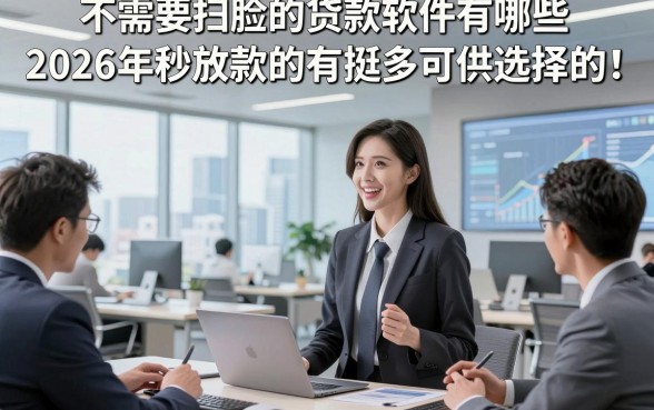 不需要扫脸的贷款软件有哪些2026年秒放款的有挺多可供选择的！，本篇为您全面点评这5个黑户借款口子！