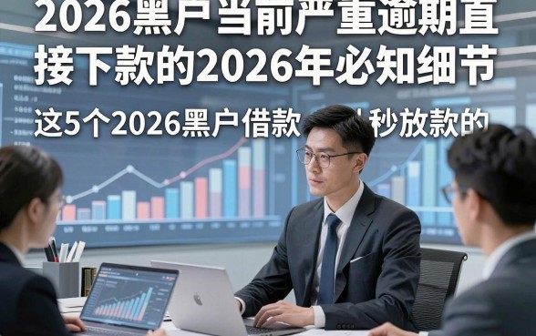 2026黑户当前严重逾期直接下款的2026年必知细节，这5个2026黑户借款秒放款的app适配临时周转