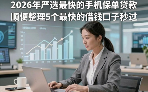 2026年严选最快的手机保单贷款，顺便整理5个最快的借钱口子秒过