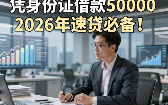 凭身份证借款500002026年速贷必备！本文为您深度公布！