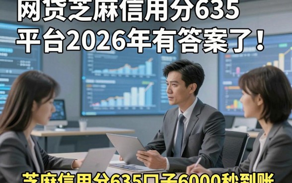 网贷芝麻信用分635平台2026年有答案了！顺便筛选五个借款芝麻信用分635口子6000秒到账