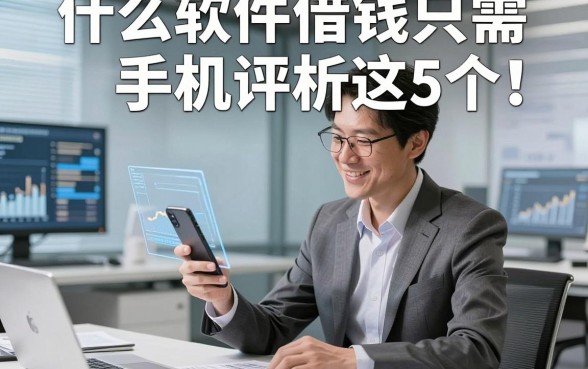 什么软件借钱只需手机评析这5个！本文为您详细优选！