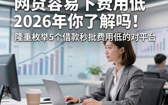 网贷容易下费用低2026年你了解吗！隆重枚举5个借款秒批费用低的对平台