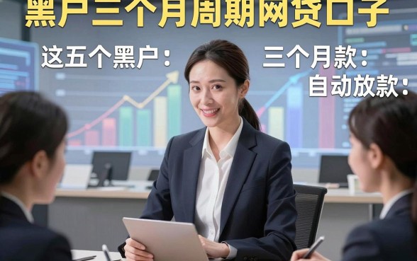 黑户三个月周期网贷口子，本文说明这五个黑户三个月借款自动放款app