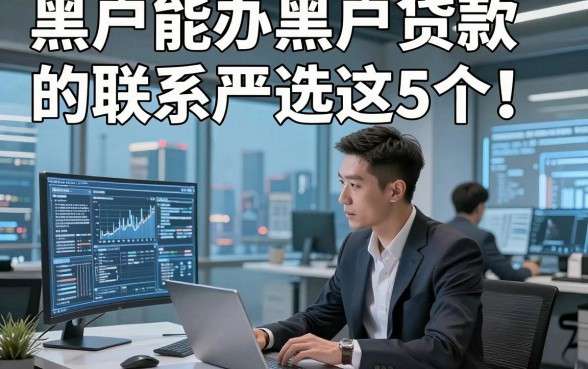 黑户能办黑户贷款的联系严选这5个！本文为您详细深挖！