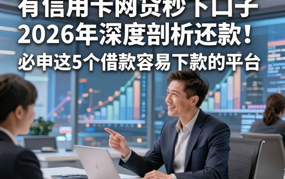 有信用卡网贷秒下口子2026年深度剖析还款！必申这5个借款容易下款的平台