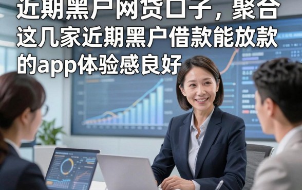 近期黑户网贷口子，聚合​这几家近期黑户借款能放款的app体验感良好