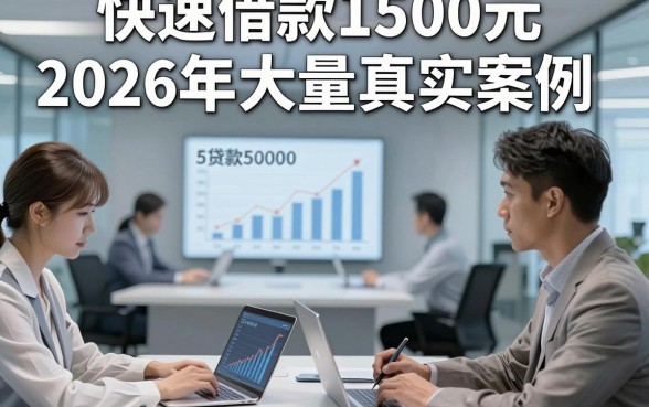 快速借款1500元2026年大量真实案例，这5个贷款50000对要求不高软件适配个人需求
